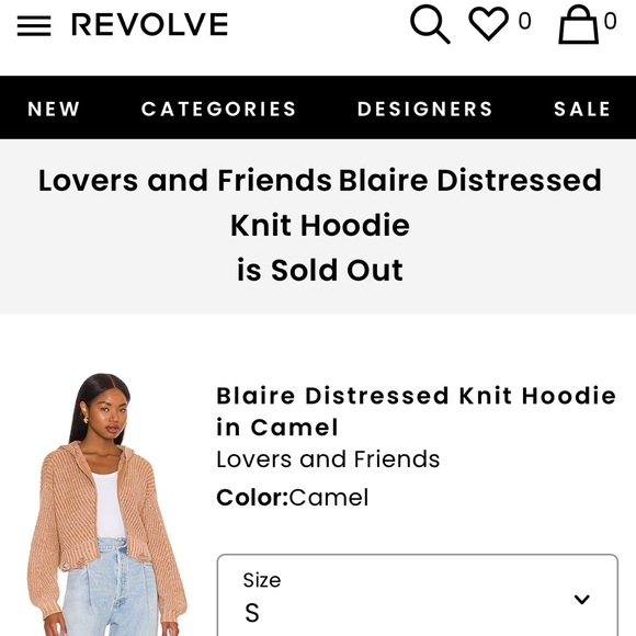 Worn Once! LOVERS + FRIENDS ‘Distressed Knit’ Sweater - Picture 2 of 9